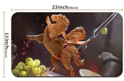 SYR GINGER, THE MEAL ENDER - TCG CCG Playmat Mousepad Deskmat Board Game Mat Pad - Image 2