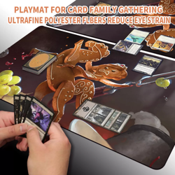 SYR GINGER, THE MEAL ENDER - TCG CCG Playmat Mousepad Deskmat Board Game Mat Pad - Image 4