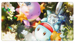 Mudkip - Board Game Pokemon Playmat Games Mousepad Play Mat of TCG 225696 - Image 1