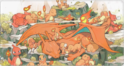 Charizard - Board Game Pokemon Playmat Games Mousepad Play Mat of TCG 2208 - Image 1