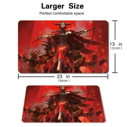 Judith, The Scourge Diva - Board Game MTG Playmat Games Mousepad Play Mat of TCG - Image 2