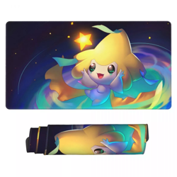 Board Game Pokemon Jirachi Playmat Games Mousepad Play Mat of TCG 114633 - Image 2
