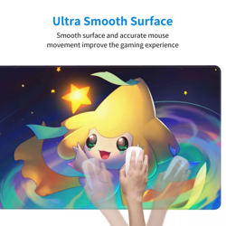 Board Game Pokemon Jirachi Playmat Games Mousepad Play Mat of TCG 114633 - Image 4