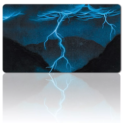 Lightning Bolt.- Board Game Playmat Games Mousepad Play Mat of TCG Desk Mat Pad - Image 1