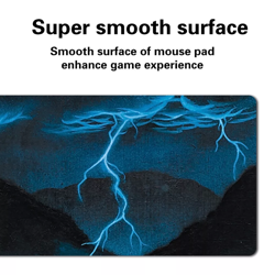 Lightning Bolt.- Board Game Playmat Games Mousepad Play Mat of TCG Desk Mat Pad - Image 3