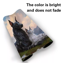 RIN AND SERI INSEPARABLE- Board Game Playmat Games Mousepad Play Mat of TCG Desk - Image 4