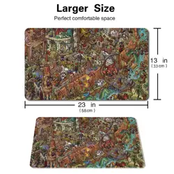 WHERE'S FBLTHP - Board Game MTG Playmat Games Mouse Pad Play Mat of TCG CCG - Image 2