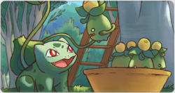 Bulbasaur - Pokemon Board Game HD Playmat Game Mousepad Play Mat of TCG 225905 - Image 1