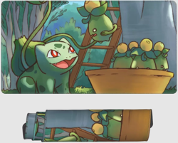 Bulbasaur - Pokemon Board Game HD Playmat Game Mousepad Play Mat of TCG 225905 - Image 2