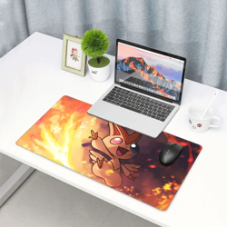 Board Game Pokemon Victini Playmat Games Mousepad Play Mat of TCG 114585 - Image 3