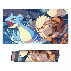 Board Game Pokemon Arcanine Playmat Games Mousepad Play Mat of TCG 114593 - Image 2