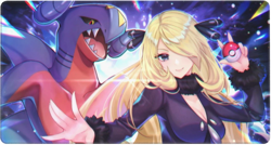 Cynthia Garchomp Board Game Pokemon Playmat Games Mousepad Play Mat of TCG 2447 - Image 1