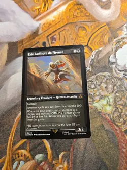 Ezio Auditore Da Firenze Foil Etched MTG ACR - Pack Fresh - - Image 1