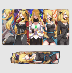 Cynthia - Board Game Pokemon Playmat Games Mousepad Play Mat of TCG 3017 Gamers - Image 2
