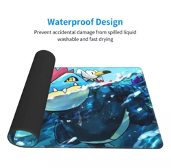 Totodile - Board Game Pokemon Playmat Games Mousepad Play Mat of TCG 2732 - Image 4