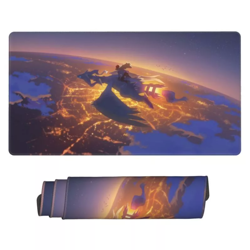 Board Game Pokemon Reshiram HD Playmat Games Mousepad Play Mat of TCG - Image 2