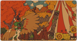 Decidueye - Board Game Pokemon Playmat Games Mousepad Play Mat of TCG 226028 - Image 1