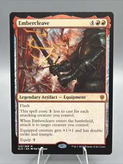 MTG Magic the Gathering Embercleave (120/477) Throne of Eldraine LP - Image 1