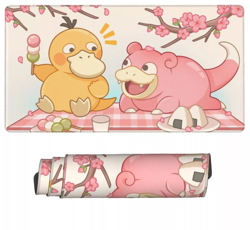 Psyduck Slowpoke - Board Game Pokemon Playmat Games Mousepad Play Mat of TCG - Image 2