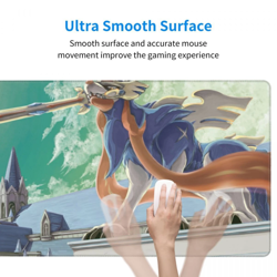 Zacian - Board Game Pokemon Playmat Games Mousepad Play Mat of TCG 225458 - Image 5
