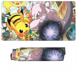 Mewtwo - Board Game Pokemon Playmat Games Mousepad Play Mat of TCG - Image 2