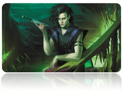 WINTER, MISANTHROPIC GUIDE - Magic The Gathering TCG CCG MTG Playmat Mousepad - Image 1