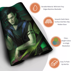 WINTER, MISANTHROPIC GUIDE - Magic The Gathering TCG CCG MTG Playmat Mousepad - Image 3