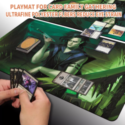 WINTER, MISANTHROPIC GUIDE - Magic The Gathering TCG CCG MTG Playmat Mousepad - Image 4