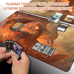RITE OF THE DRAGONCALLER - TCG CCG Playmat Mousepad Desk Mat Board Game Pad - Image 3
