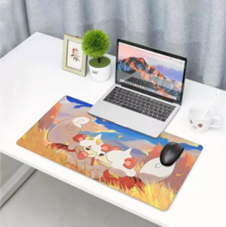 Hisuian Growlithe - Board Game Pokemon Playmat Games Mousepad Play Mat of TCG - Image 3