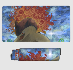 Typhlosion - Board Game Pokemon Playmat Games Mousepad Play Mat of TCG 226089 - Image 2