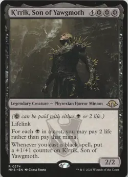 K'rrik, Son of Yawgmoth R Modern Horizons 3 274 - LP MTG - Image 1