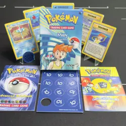 Pokemon Misty Theme Deck WOTC Vintage Gym Heroes 1999 Complete with Box NM LP+ - Image 1