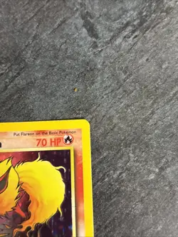 Flareon Jungle Holo 3/64 Pokemon Card -Played Condition - Image 5