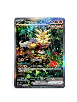 Gouging Fire ex 204/162 SIR Full Alt Art POKEMON TCG Temporal Forces TEF EN NM/M - Image 1