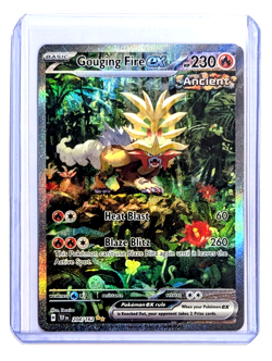 Gouging Fire ex 204/162 SIR Full Alt Art POKEMON TCG Temporal Forces TEF EN NM/M - Image 3
