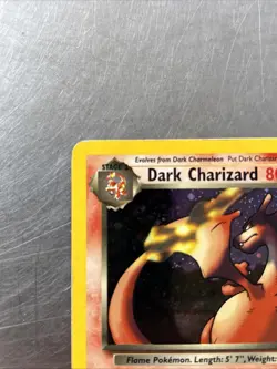 Dark Charizard 4/82 Team Rocket 2000 Holo Pokemon Card - Image 4