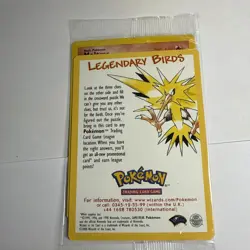 💎 MINT FACTORY SEALED 🔥 Black Star Promo Moltres 21 🔥 Vintage WoTC Pokemon - Image 3