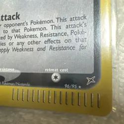 2004 Pokemon EX Team Magma vs Team Aqua Absol holo 96/95 - Image 2