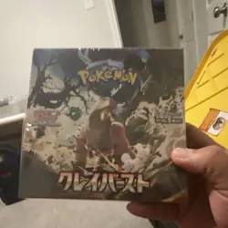 Pokemon TCG Scarlet & Violet Clay Burst Japanese Booster Box Set Japanese - Image 1