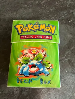 Pokemon Ultra Pro Deck Box WOTC Wizards of The Coast 1999 Venusaur box - Image 1