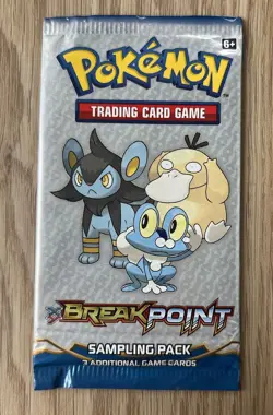 Pokemon Sealed 2016 XY Break Point Sampling Booster Pack Sample Psyduck Froakie - Image 1