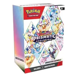 Pokemon Scarlet & Violet Prismatic Evolutions Booster Bundle SEALED - $10 OFF - Image 1