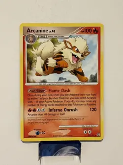 Pokemon Arcanine 22/132 Non-Holo Rare DP Secret Wonders LP - Image 1