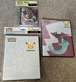 Pokemon Collectors Binder Oversized Jumbo Cards Pikachu Folder & Mini Portfolio - Image 1