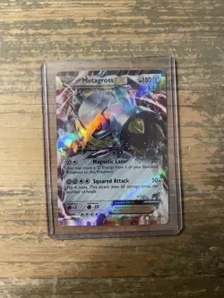 Pokemon TCG Metagross EX XY34 Black Star Promo DMG - Image 1