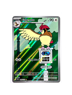 Pidgeotto 208/197 IR Full Art Holo Obsidian Flames POKEMON TCG OBF EN NM/M - Image 1