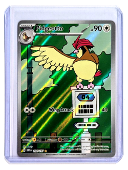 Pidgeotto 208/197 IR Full Art Holo Obsidian Flames POKEMON TCG OBF EN NM/M - Image 3