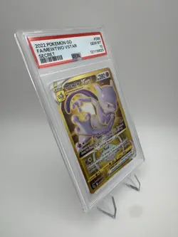 2022 POKEMON GO MEWTWO VSTAR SECRET FULL ART #086 PSA 10 GEM MINT - Image 3