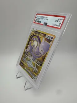 2022 POKEMON GO MEWTWO VSTAR SECRET FULL ART #086 PSA 10 GEM MINT - Image 4
